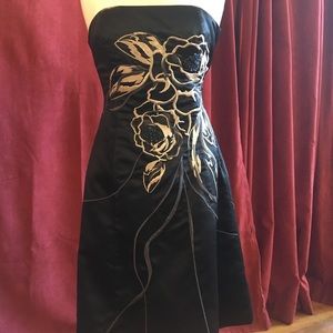 COPY - Black satin dress